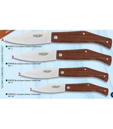 Navaja campera PALLES carbono 01614
