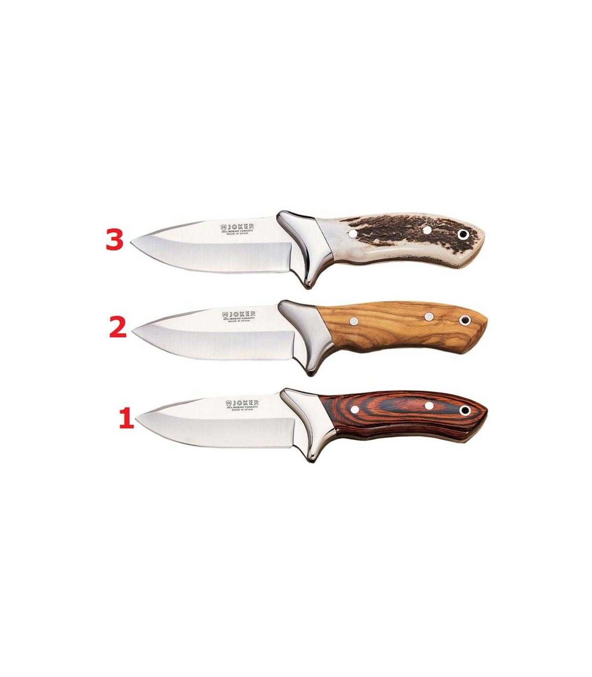 Cuchillo DESOLLADOR "VENADO" JOKER CR06