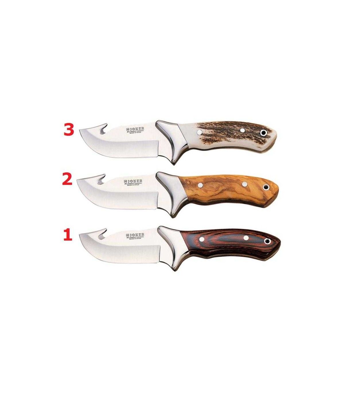 Cuchillo DESOLLADOR "VENADO D" JOKER CR05