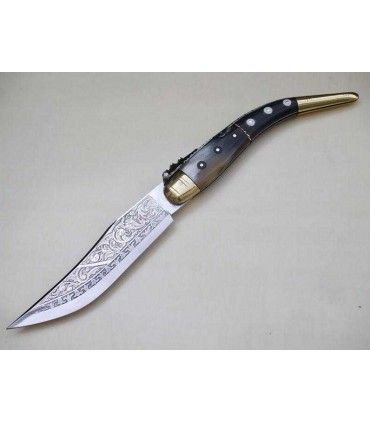 Navaja Conmemorativa 1808 grabada Combinada JJ.MARTINEZ