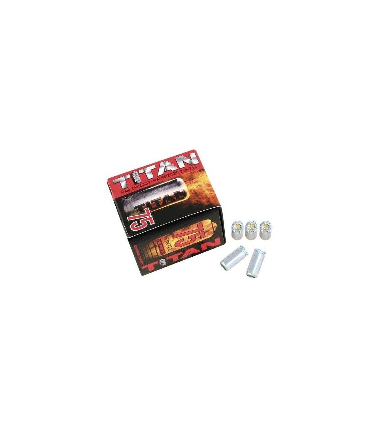 BALAS DETONADORAS 9 mm TITAN  40514