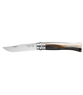 ESTUCHE CON NAVAJA DE CUERNO INOX 000980