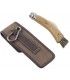 ESTUCHE DE NAVAJA SETERA INOX CON FUNDA 001327