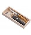 ESTUCHE CON NAVAJA EFFILÉ DE OLIVO INOX 001090