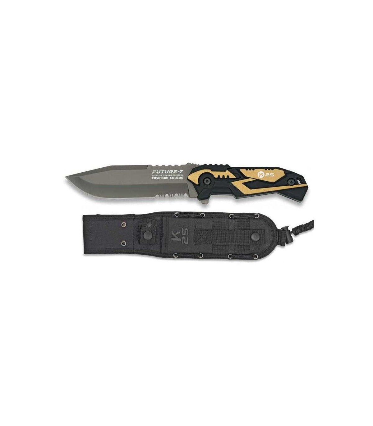Cuchillo TÁCTICO K-25 "FUTURE T" 32122