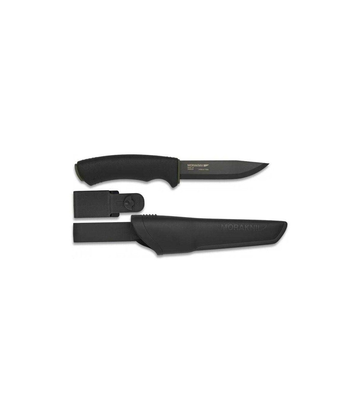 Cuchillo de AVENTURA "BUSHCRAFT BLACK" MORAKNIV 17342