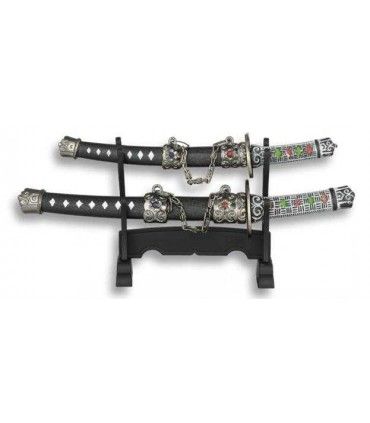  SET DE MINI KATANA SAMURAI TOLE 10 IMPERIAL 32139