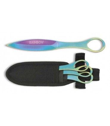 Set de CUCHILLOS LANZADORES "RAINBOW" MARTINEZ ALBAINOX 32214
