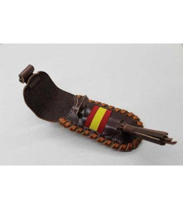 FUNDA ARTESANA DE PIEL "ESPAÑA" J-ESC