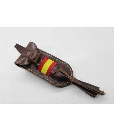 FUNDA ARTESANA DE PIEL "ESPAÑA" J-ES
