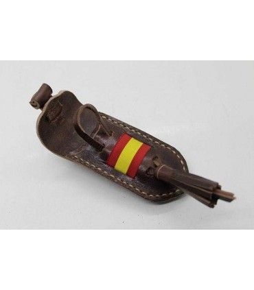 FUNDA ARTESANA DE PIEL "ESPAÑA" J-ES