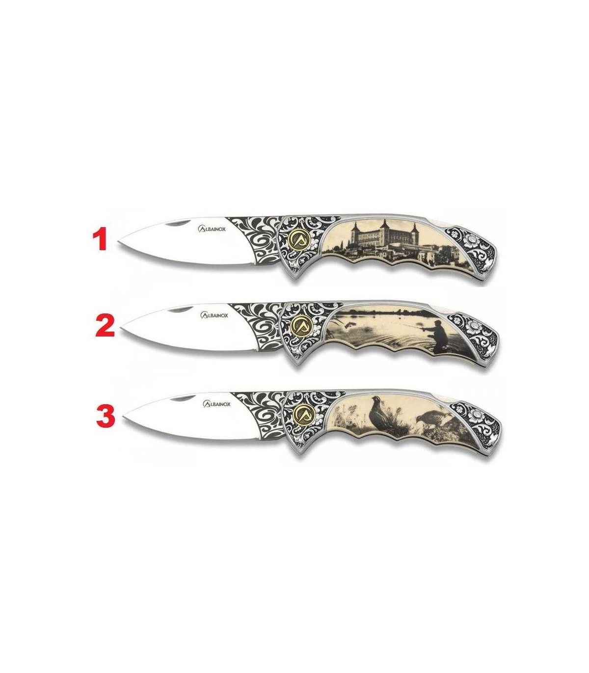 NAVAJA DECORADA MARTINEZ ALBAINOX 18010