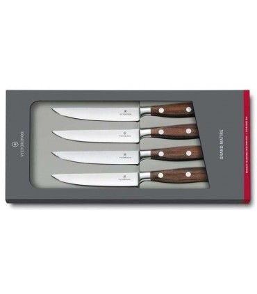 JUEGO DE CUCHILLOS FORJADOS DE MESA VICTORINOX 7.7240.4  