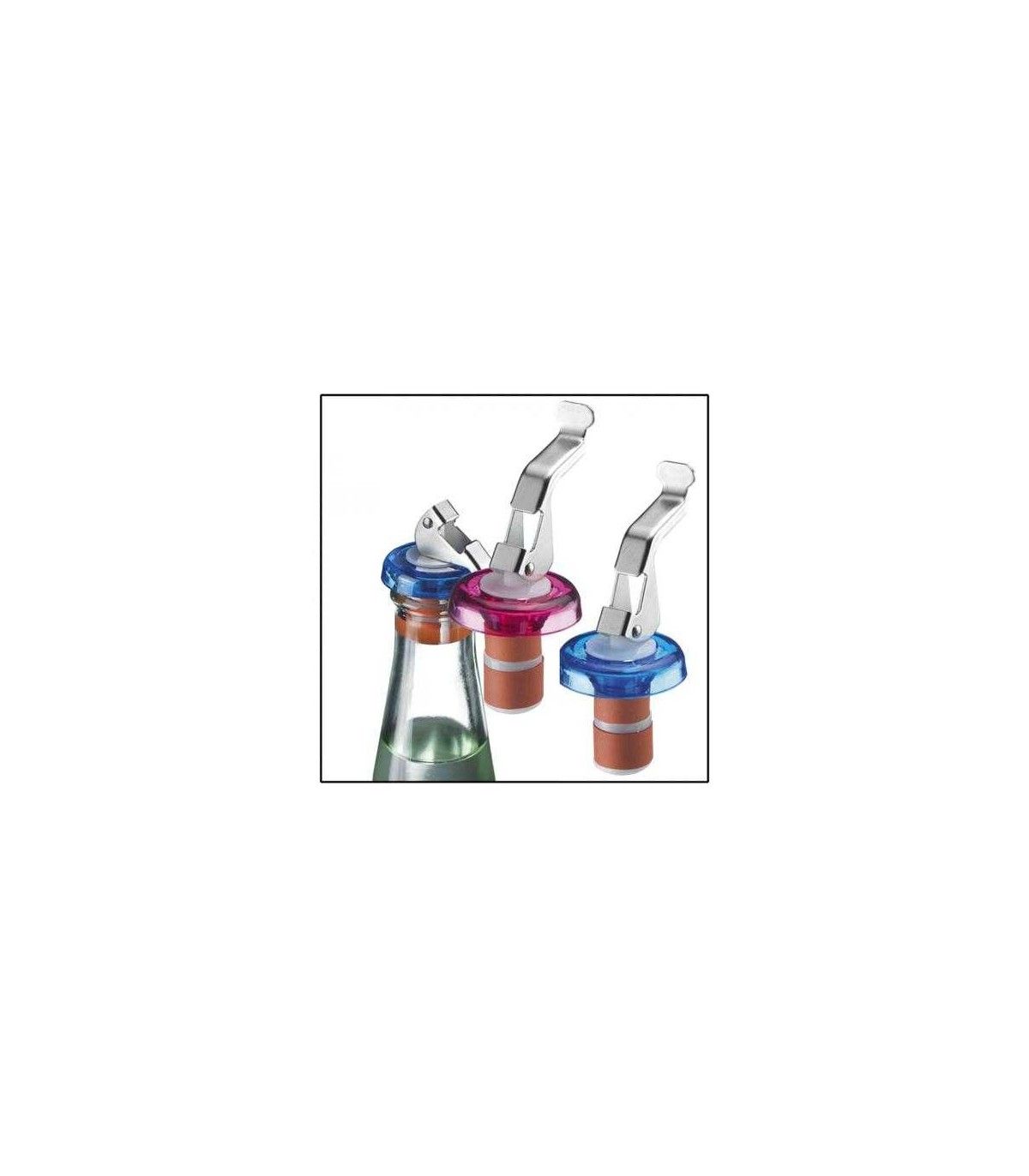 SET DE CIERRES DE BOTELLAS "BASIC GLOCKE" WESTMARK 27022