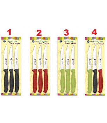 JUEGO DE CUCHILLOS DE MESA TOP CUTLERY 17370