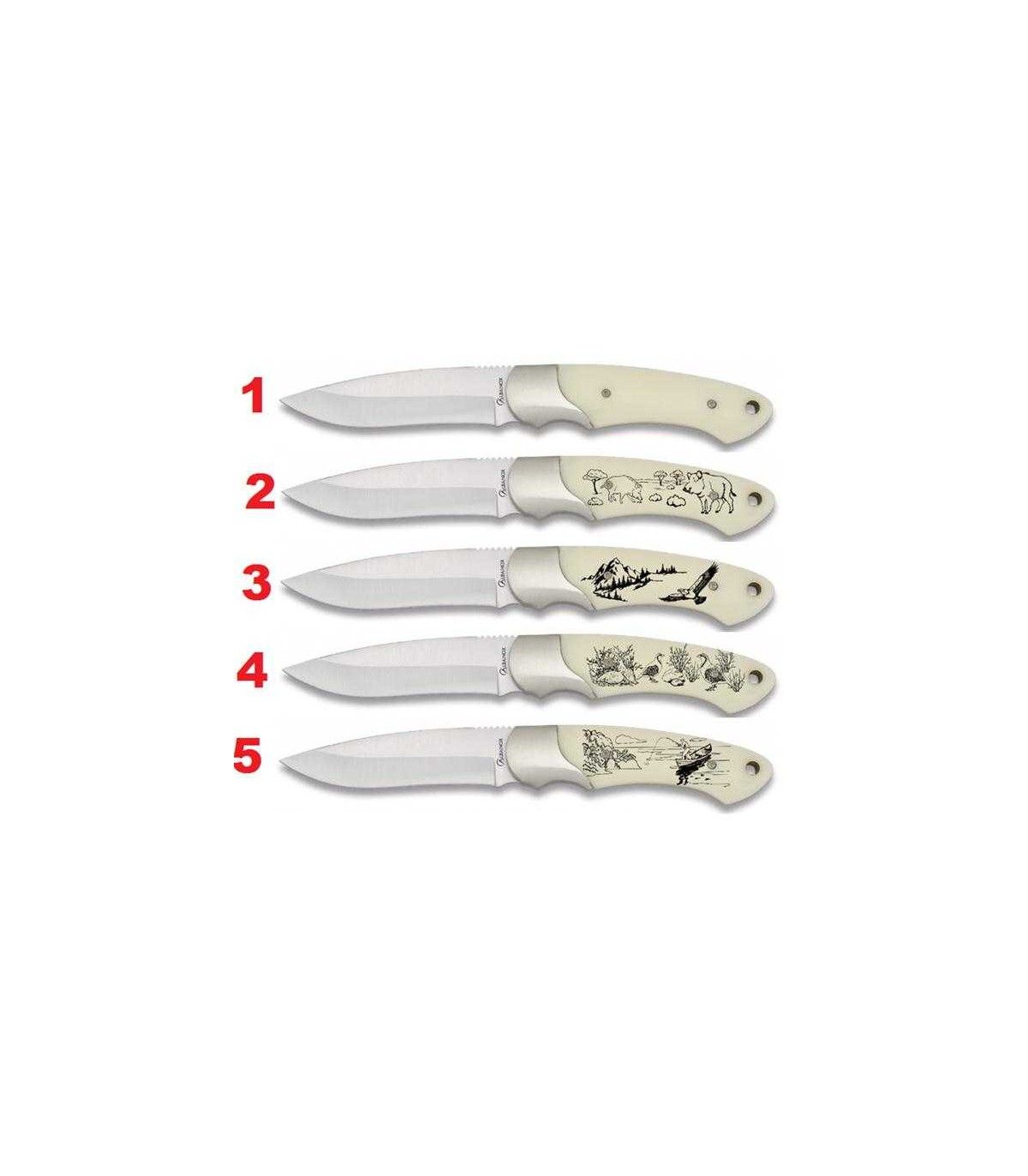 CUCHILLO DE CAZA MARTINEZ ALBAINOX 32199