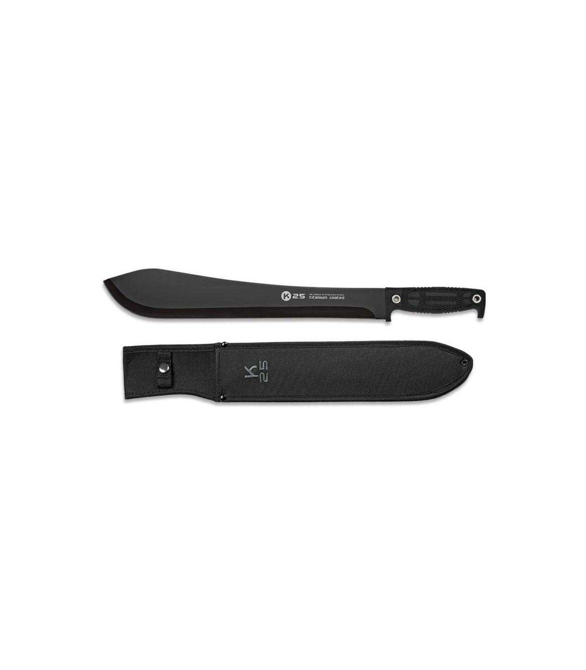 MACHETE TÁCTICO CORTACAÑAS K-25 31800