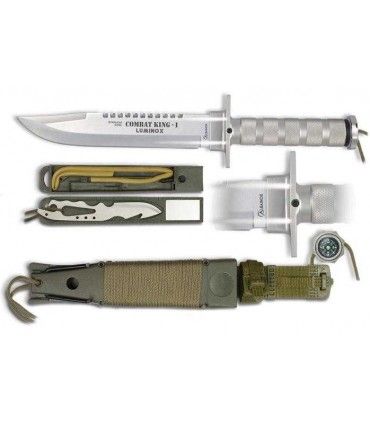 CUCHILLO DE SUPERVIVENCIA "COMBAT KING I LUMINOX" MARTINEZ ALBAINOX 32302