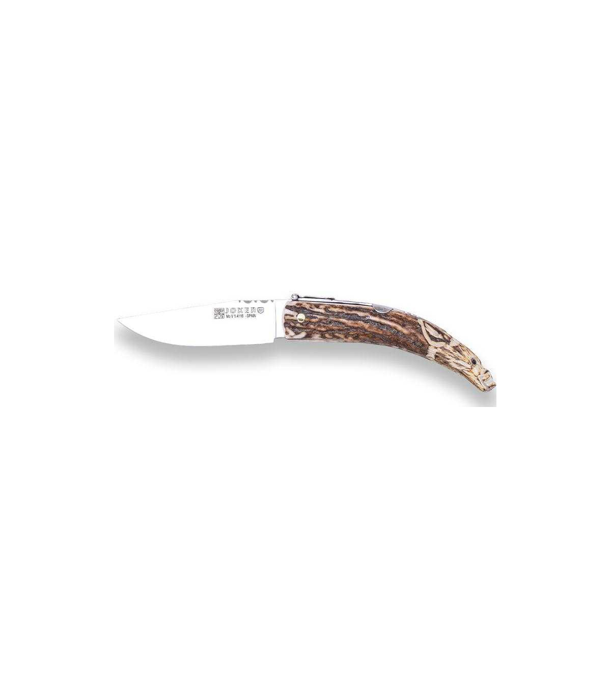 Navaja "PUNTA DE CIERVO JABALÍ"  JOKER NC142