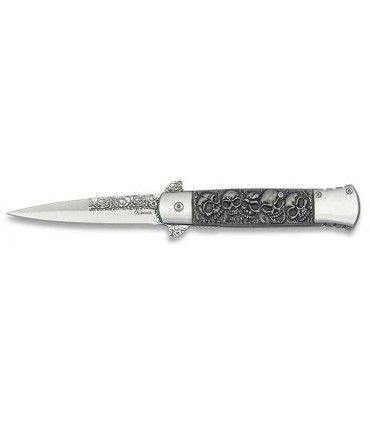 Navaja ESTILETE "CALAVERAS" MARTINEZ ALBAINOX 18283A